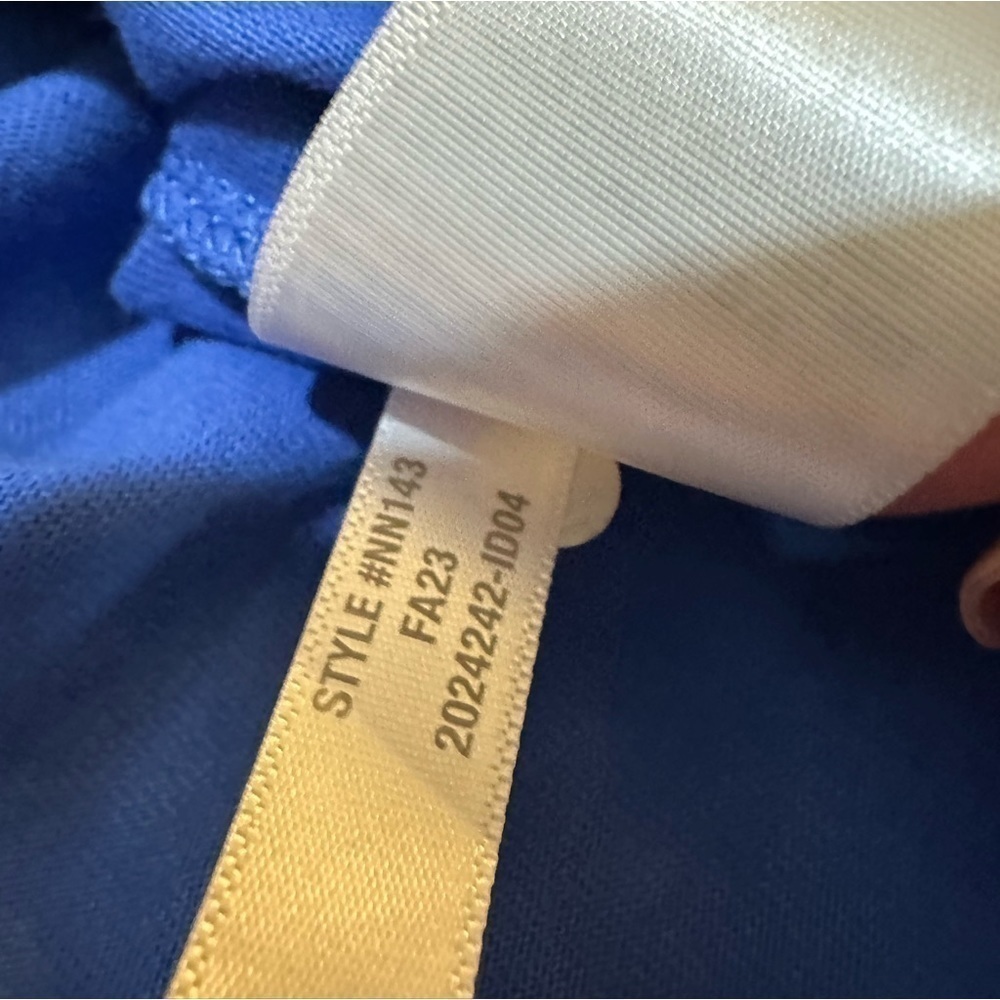 Madewell Heavyweight Jersey Crewneck Tee Blue XS NWT - Picture 6 of 7